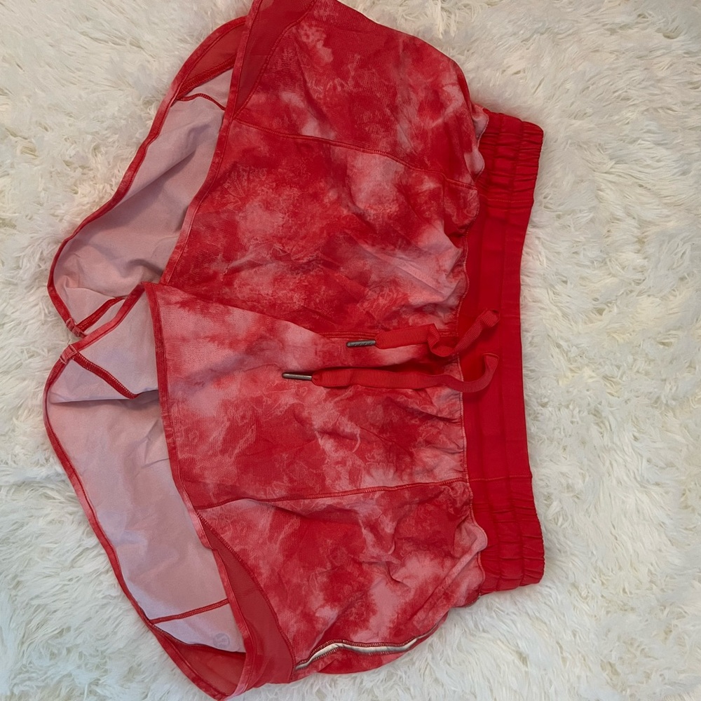 tie dye lululemon shorts